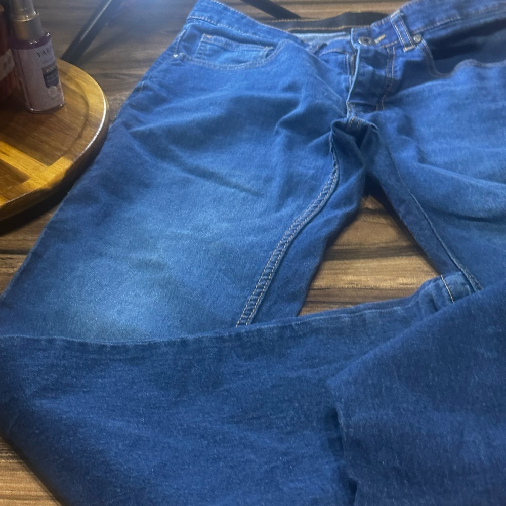 R Men's Blue Jeans 30x30